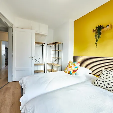 Be-2d Joli 3 Pieces Equipe Pour 1-4 Pers 2eme Etage Au Centre De Διαμέρισμα Μυλούζη