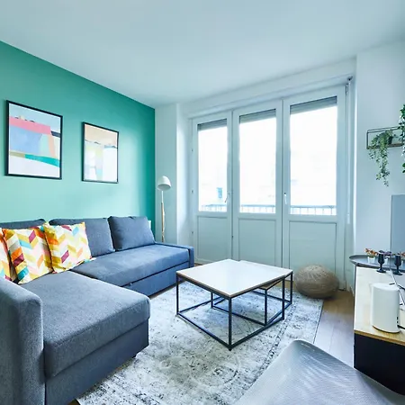 Διαμέρισμα Be-2d Joli 3 Pieces Equipe Pour 1-4 Pers 2eme Etage Au Centre De Μυλούζη