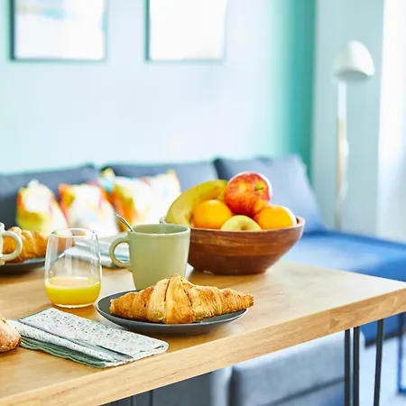 Διαμέρισμα Be-2d Joli 3 Pieces Equipe Pour 1-4 Pers 2eme Etage Au Centre De *