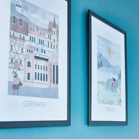 Be-2d Joli 3 Pieces Equipe Pour 1-4 Pers 2eme Etage Au Centre De *