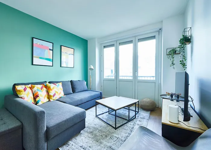 Apartamento Be-2d - F3 Pour 1-4 Pers 2ème étage Au Centre De Mulhouse