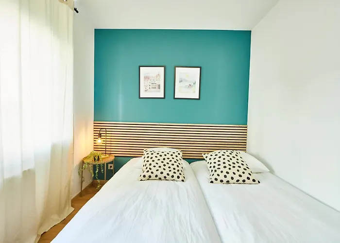 Appartement Be-2d - F3 Pour 1-4 Pers 2ème étage Au Centre De